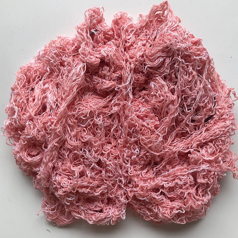 Colored Cotton Waste(by hand)